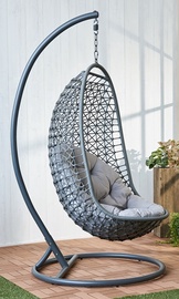 Садовое кресло подвесной Masterjero Kabantys debesys London, серый