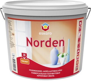 Akrülaatvärv Norden-30 valge 2,7l