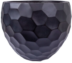 Home4you Flower Pot Cubo-1 D51xH40cm Dark Gray