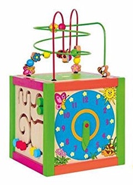 Woodyland Multi Activity Instructional Labyrinth Cube 90837
