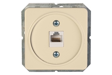 Ligzda Vilma Electric LX200 KLRJ45-15E2-02V Ethernet Socket Beige