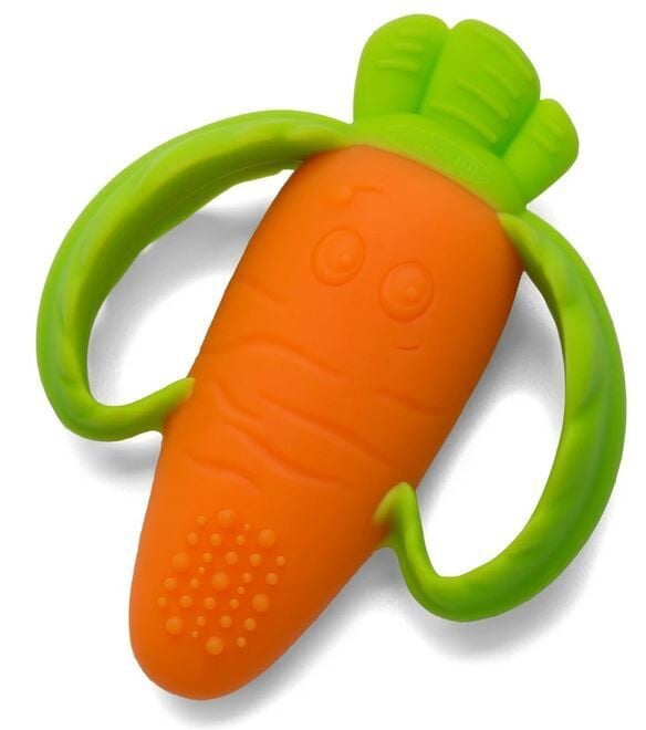 Zobu riņķis Infantino Good Bites Textured Carrot Teether 216216