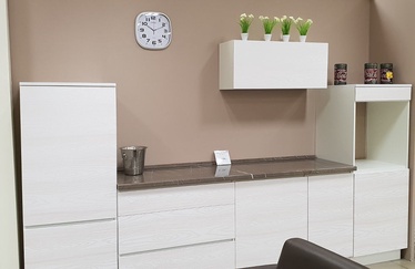 MN Kitchen Unit Claus 3.2m White