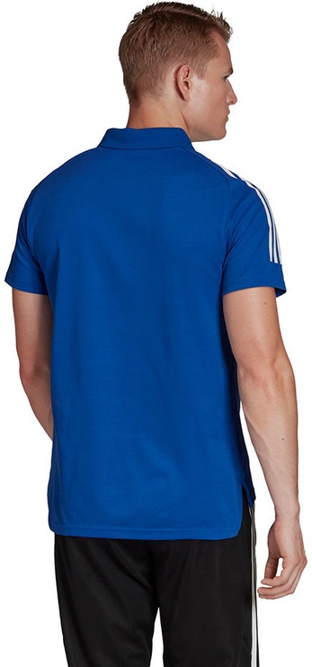 Рубашка поло, мужские Adidas, синий, S