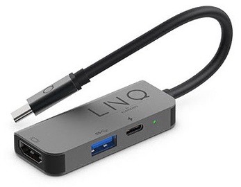 USB šakotuvas Linq 3in1 USB-C Hub