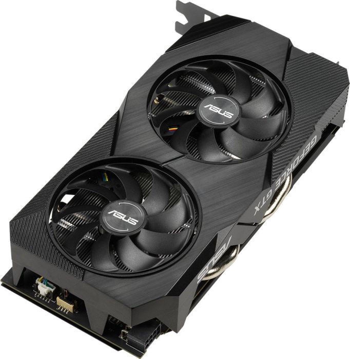 Vaizdo plokštė Asus GeForce GTX 1660 Evolution DUAL-GTX1660-6G-EVO, 6 GB, GDDR5