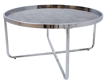 Kohvilauad Home4you Astor, hall, 80 cm x 80 cm x 40 cm