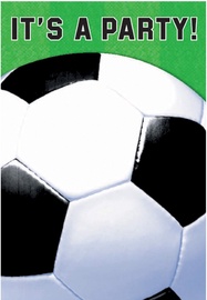 Amscan Championship Soccer Folded Invitations 499709