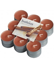 Ароматическая свеча Bolsius 49387 Cinnamon, 18 шт. , 4 h