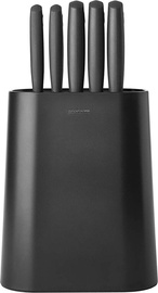 Brabantia Tasty+ Knife Block plus Knives Dark Grey