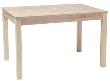 Pusdienu galds Signal Meble Prism Sonoma Oak, 1200x750x800 mm
