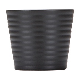 Puķu pods Scheurich 937/09, keramika, Ø 90 mm, brūna/balta/melna/zaļa/pelēka/daudzkrāsains/