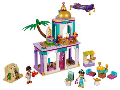 Konstruktor LEGO® Disney Princess Aladdin and Jasmine's Palace Adventures 41161 41161, 193 tk