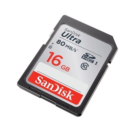 Карта памяти SanDisk 16GB Ultra SDHC UHS-I Class 10