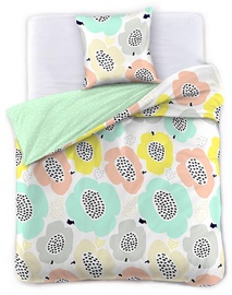 Gultas veļas komplekts DecoKing Papavero, 140x200/63x63 cm