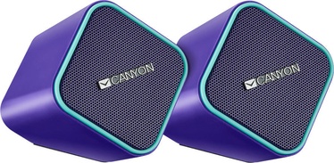 Canyon CNS-CSP203 2.0 Speakers Purple/Blue