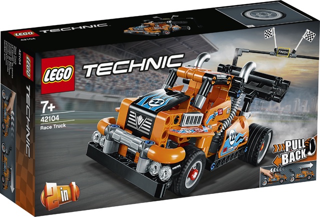 Konstruktorius LEGO Technic Lenktyninis sunkvežimis 42104, 227 vnt.