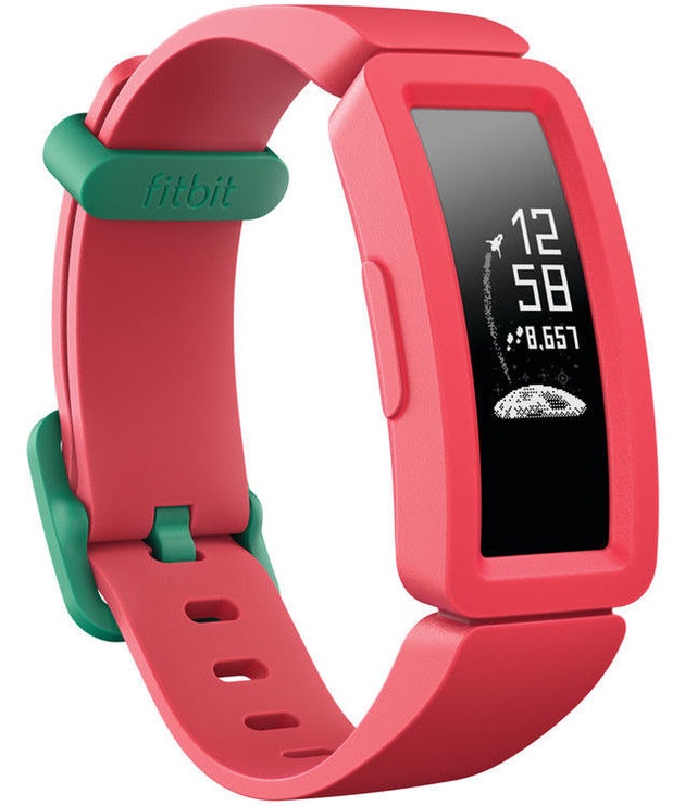 Фитнес-браслет Fitbit Ace 2, зеленый/розовый