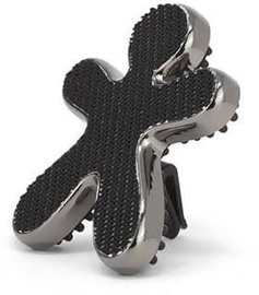 Mr & Mrs Fragrance Niki Fashion Car Air Freshener Bergamotto Black/Silver