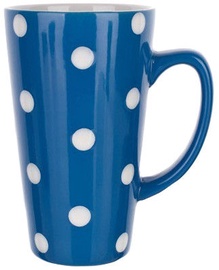 Vetro-plus Mug 45cl Polka Dots Blue