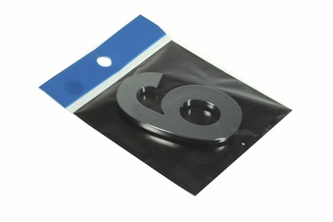 Durvju numurs Cello, 70 mm, metālu sakausējums, hroma