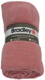 Плед Bradley Plaid, розовый, 200 см x 150 см