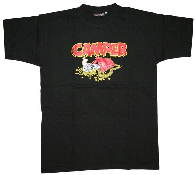 T-krekls GamersWear Camper T-Shirt Black M