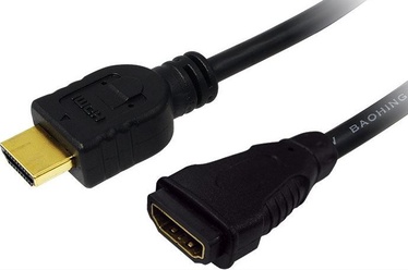 Juhe LogiLink Cable HDMI / HDMI Black 1m