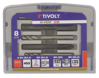 Сверло Tivoly, hss, 3.3 мм
