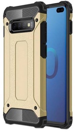 Hurtel Hybrid Armor Back Case For Samsung Galaxy S10 Plus Gold