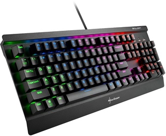 Žaidimų klaviatūra Sharkoon SGK3 Kailh Red EN