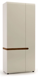 Meble Wojcik Linate 2D 20 Wardrobe White/Truffle Oak