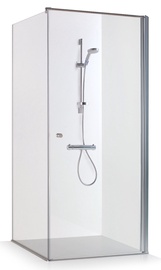 Dušas kabīne Brasta Glass Kristina, kvadrātveida, bez paliktņa, 979 mm x 979 mm x 2000 mm