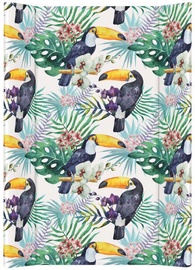 Ceba Baby Soft Changing Mat Short Flora & Fauna Tucan