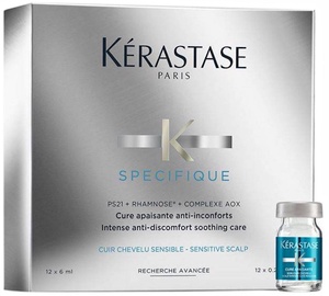 Matu koncentrāts Kerastase Specifique Intense Anti-Discomfort Soothing Ampoules, 12 x 6 ml