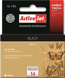 ActiveJet Cartridge AL-14N For HP 14ml Black