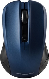 Kompiuterio pelė Modecom WM9.1 Black/Blue, bevielė, optinė