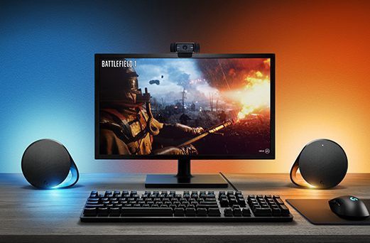 Datoru skaļrunis Logitech G560, melna, 120 W