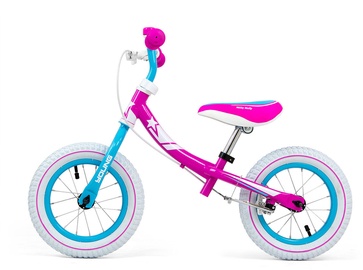 Balansinis dviratis Milly Mally Young, rožinis, 12"