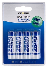 Uzlādējamās baterijas Whitenergy, AA, 2800 mAh