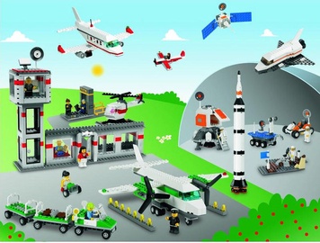 Konstruktorius LEGO Education Space & Airport Set 9335