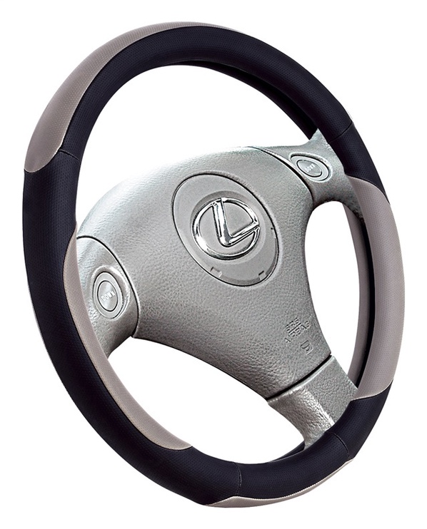 Čaumala SN Steering Wheel Cover Black/Silver