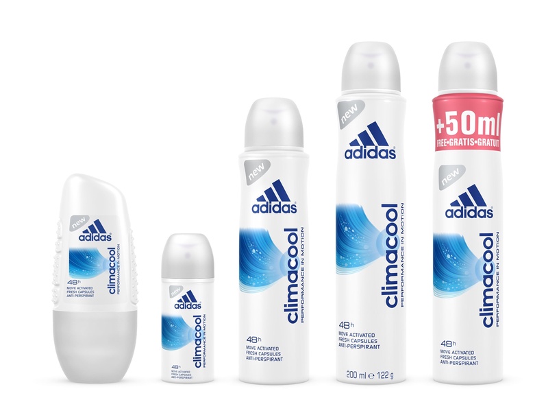 Dezodorants sievietēm Adidas Climacool 48h, 50 ml
