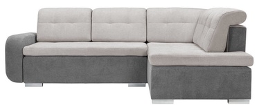 Black Red White Corner Sofa Davos Lux Right Paris Beige/Gray