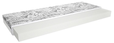 Matracis Black Red White, 2000 mm x 900 mm, vidēja cietība