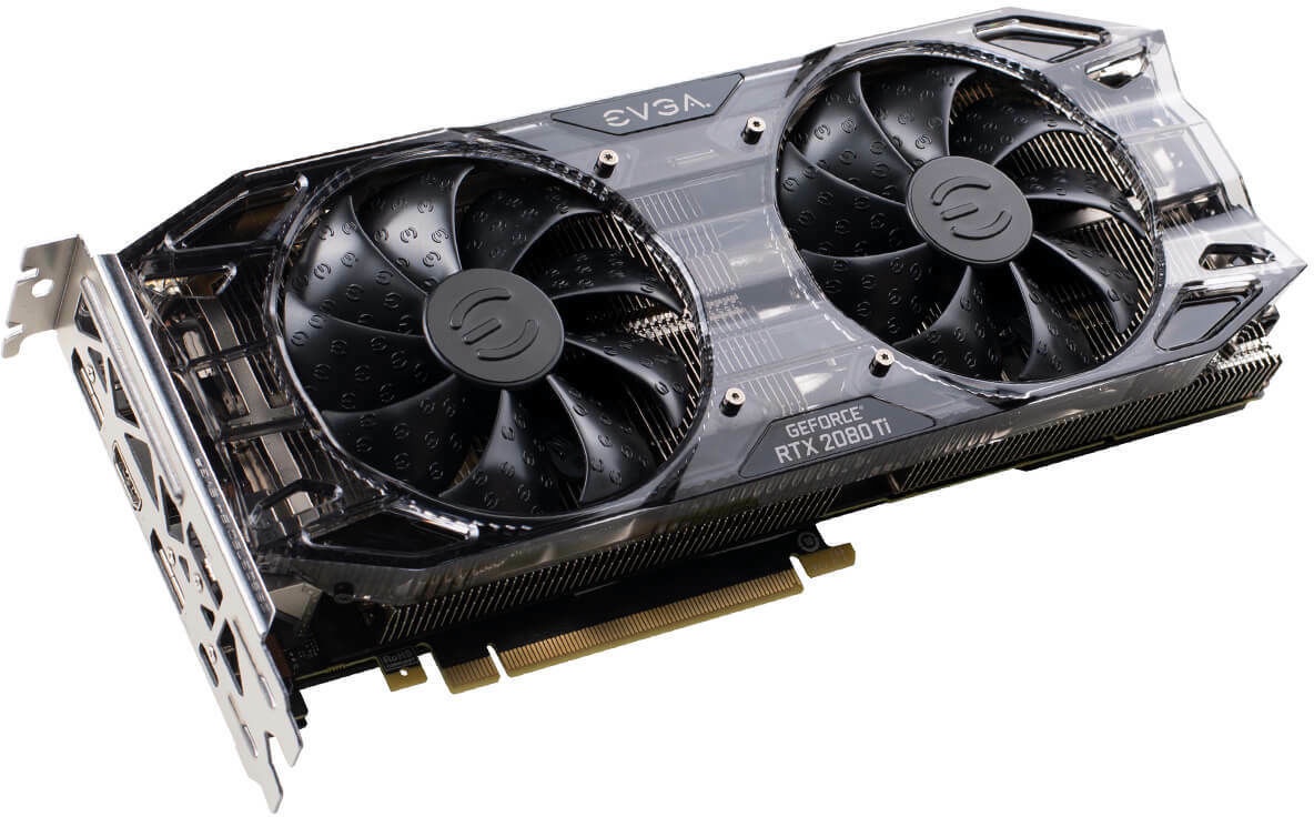 Видеокарта EVGA GeForce RTX 2080 Ti Black Edition Gaming 11G-P4-2281-KR, 11  ГБ, GDDR6 - 1a.lt