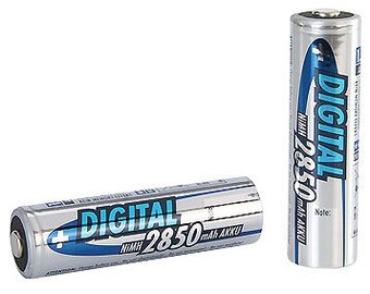 Ansmann Digital NiMH rechargeable battery AA 2850mAh x 2