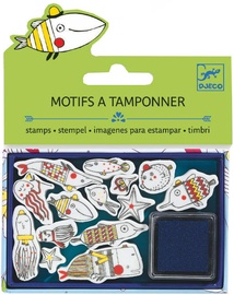 Djeco Funny Fish Small Stamps DJ09793