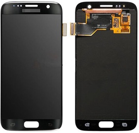 Mobilo tālruņu rezerves daļas Samsung Galaxy S7 Black LCD Screen