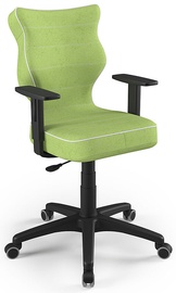 Bērnu krēsls Entelo Duo VS05, melna/zaļa, 375 mm x 1000 mm